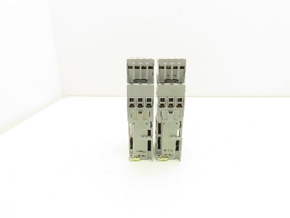 Allen Bradley 100-C30D*00 IEC Contactor 30A 3-Pole 600V 24VDC Coil  Lot of 2