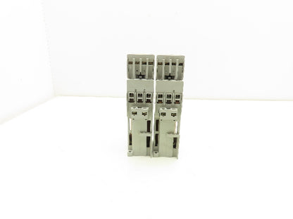 Allen Bradley 100-C30D*00 IEC Contactor 30A 3-Pole 600V 24VDC Coil  Lot of 2