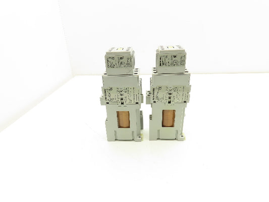 Allen Bradley 100-C30D*00 IEC Contactor 30A 3-Pole 600V 24VDC Coil  Lot of 2