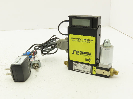 Omega FMA5518A-H2-40/0PSIG Mass Flow Meter Controller 0-5 L/min H2 FMA5400A