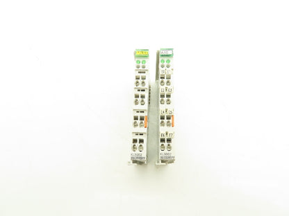 Beckhoff KL3002 Bus Terminal 2-channel Analog Input  ±10V 12 bit  Lot of 2