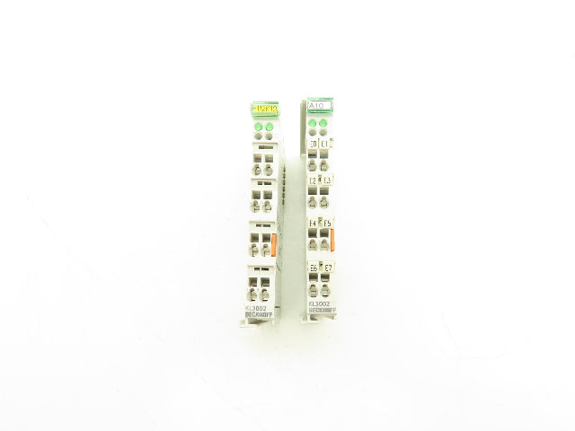 Beckhoff KL3002 Bus Terminal 2-channel Analog Input  ±10V 12 bit  Lot of 2