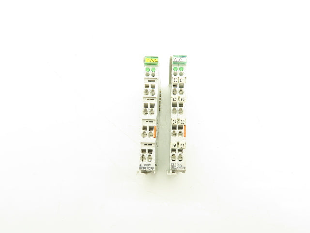 Beckhoff KL3002 Bus Terminal 2-channel Analog Input  ±10V 12 bit  Lot of 2