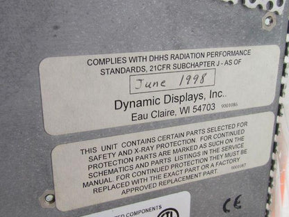Dynamic Displays QES2014-116 14" Operator Interface Display
