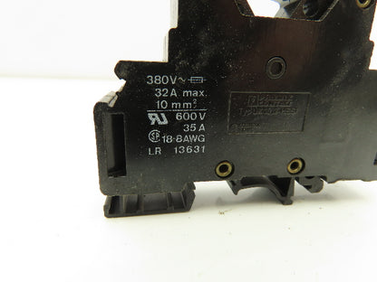 Phoenix Contact UK10.3-HESI Terminal Block Fuse Holder 30A 1-Pole Lot of 18