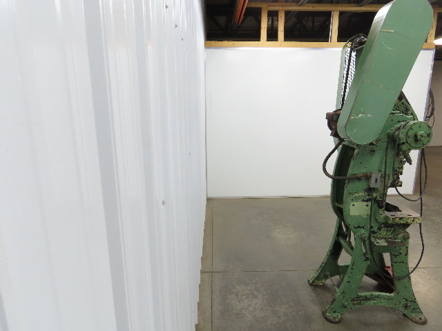 Niagara No 3 Mechanical OBI Punch Press 18 Ton1-1/2" Stroke 4-1/2" Throat 3Ph