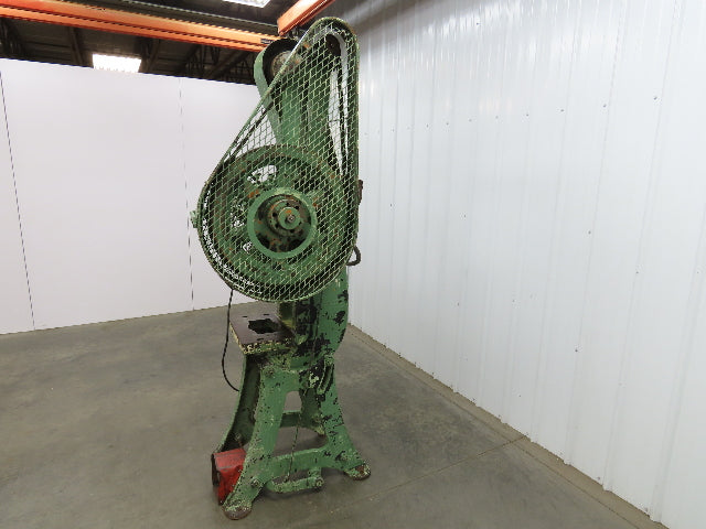 Niagara No 3 Mechanical OBI Punch Press 18 Ton1-1/2" Stroke 4-1/2" Throat 3Ph