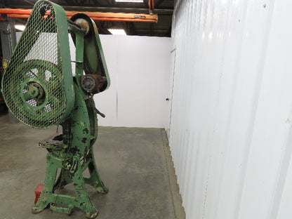Niagara No 3 Mechanical OBI Punch Press 18 Ton1-1/2" Stroke 4-1/2" Throat 3Ph