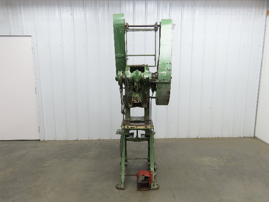 Niagara No 3 Mechanical OBI Punch Press 18 Ton1-1/2" Stroke 4-1/2" Throat 3Ph