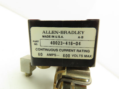 Allen Bradley 40023-416-04 Fuse Block 3-Pole Fuse Holder 60A 600V  Lot of 7