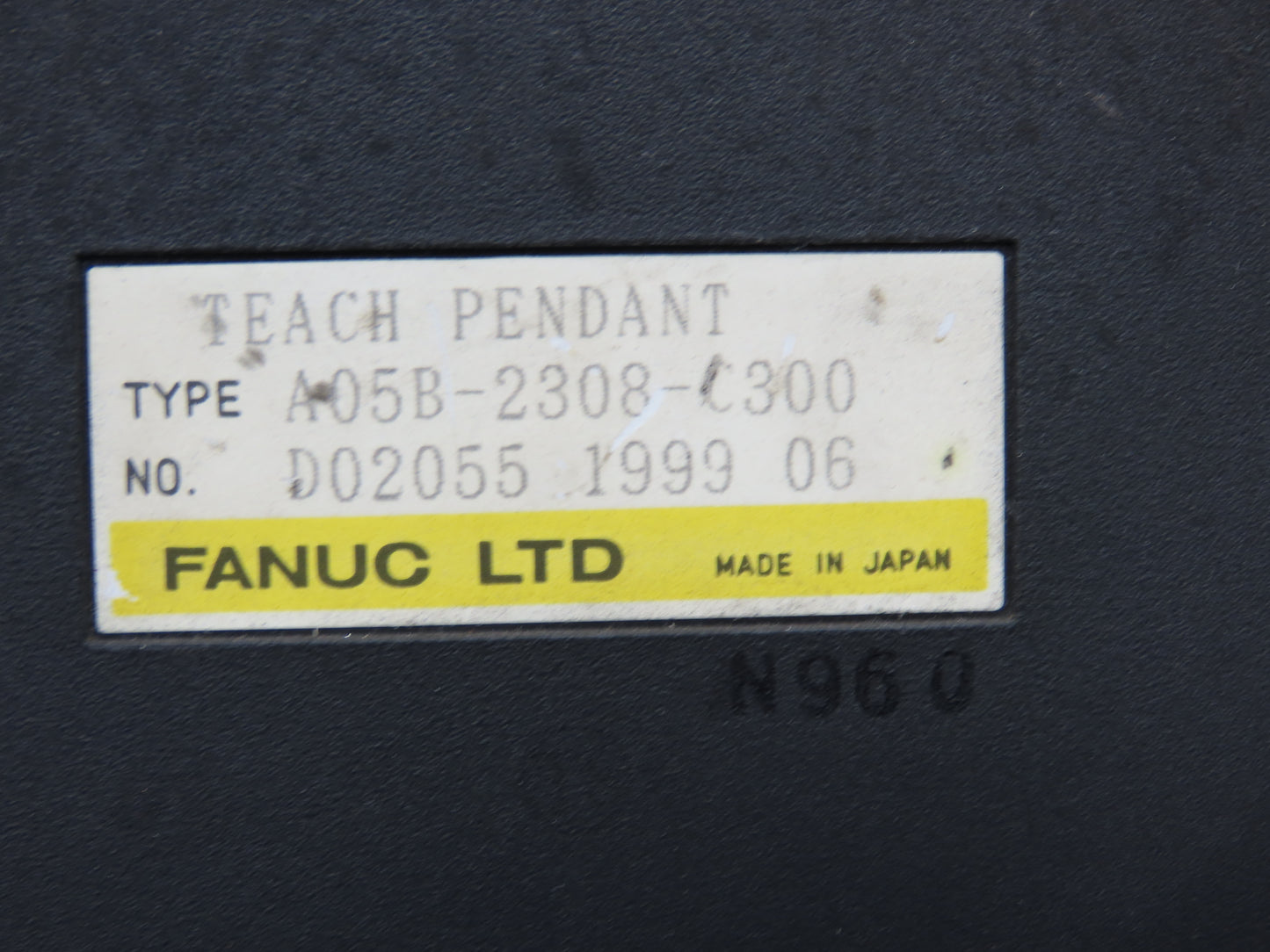 Fanuc M-6I Industrial Robot 6 Axis R-J2 Controller Teach Pendant Spray Head