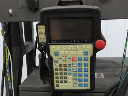 Fanuc M-6I Industrial Robot 6 Axis R-J2 Controller Teach Pendant Spray Head