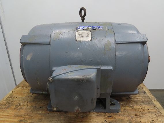 Westinghouse 444 Electric Motor 100Hp 445USY 220/440V 3Ph 1185RPM Dual Shaft