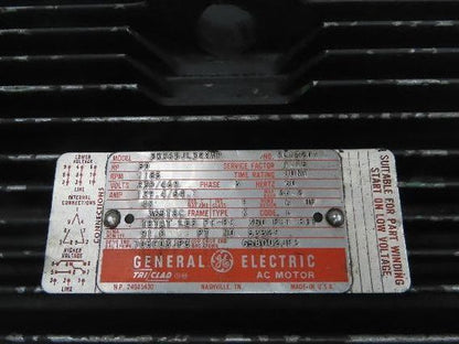 GE 5K365JL322AP AC Electric Motor 50Hp 230/460V 1185RPM 365TSC Frame DP