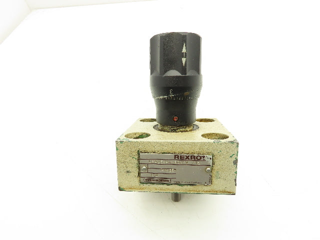 Rexroth LFA25 H4-60/FV/12 Hydraulic Cartridge Valve Control Cover Manual Adjust