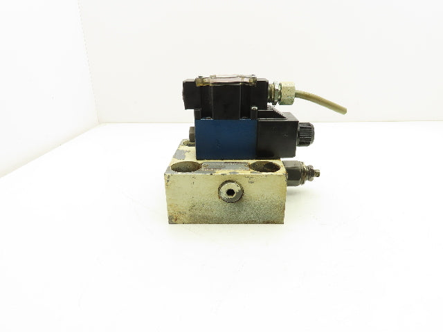 Rexroth LFA40 DBW2-60/200V/12 Logic Cartridge Valve Solenoid Control Cover 120V