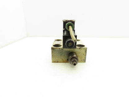 Rexroth LFA40 DBW2-60/200V/12 Logic Cartridge Valve Solenoid Control Cover 120V