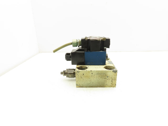 Rexroth LFA40 DBW2-60/200V/12 Logic Cartridge Valve Solenoid Control Cover 120V