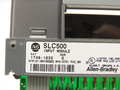 Allen Bradley 1756-IB32 SLC 500 Analog Input Module 32 Point Series D