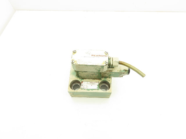 Rexroth LFA40 WEA-60/A12/12V Logic Cartridge Valve Solenoid Control Cover 120V