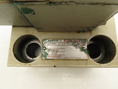 Rexroth LFA40 WEA9-60/A12/B10/12V Logic Cartridge Valve Solenoid Control Cover