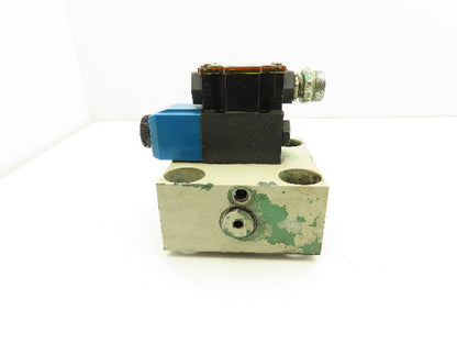Rexroth LFA50 GWA-60/V/12 Logic Cartridge Valve Solenoid Control Cover 120V