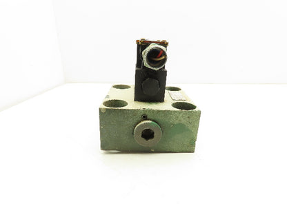 Rexroth LFA50 GWA-60/V/12 Logic Cartridge Valve Solenoid Control Cover 120V