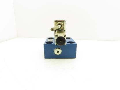 Rexroth LFA40 WEA-71/A12/12 Logic Cartridge Valve Solenoid Control Cover 120V