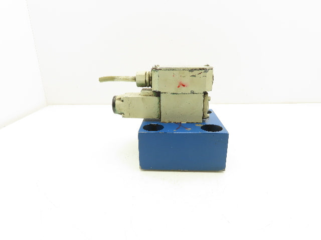 Rexroth LFA40 WEA-71/A12/12 Logic Cartridge Valve Solenoid Control Cover 120V