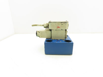 Rexroth LFA40 WEA-71/A12/12 Logic Cartridge Valve Solenoid Control Cover 120V