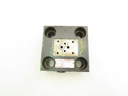 Rexroth LFA40 WEA8-60/V/12 Logic 2-Way Cartridge Valve Control Cover