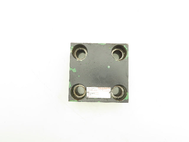 Rexroth LFA40 D-60/FV/12 Logic Cartridge Valve Control Cover
