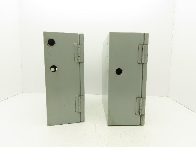 Hoffman A-16N16A Wall Mount Electrical Enclosure 16x16" NEMA Type 1 Lot of 2