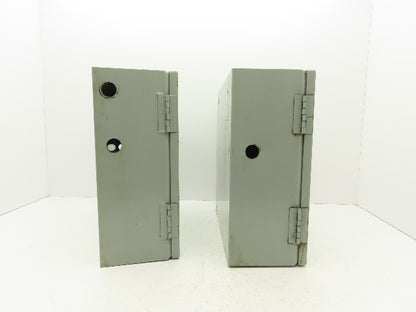 Hoffman A-16N16A Wall Mount Electrical Enclosure 16x16" NEMA Type 1 Lot of 2