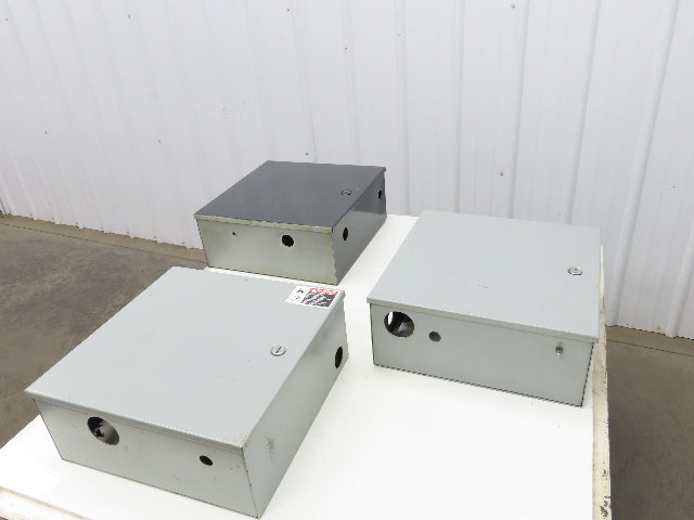 Hoffman A-16N16ALP Wall Mount Electrical Enclosure 16x16" NEMA Type 1 Lot of 3