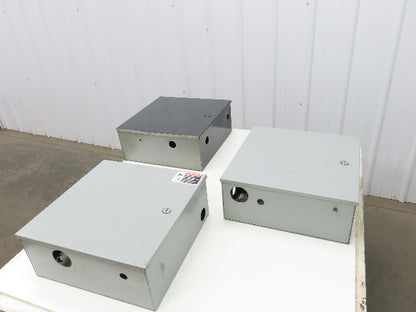Hoffman A-16N16ALP Wall Mount Electrical Enclosure 16x16" NEMA Type 1 Lot of 3