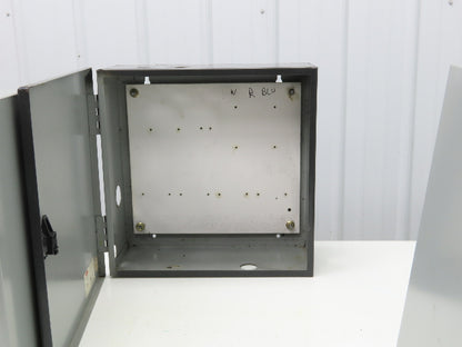 Hoffman A-16N16ALP Wall Mount Electrical Enclosure 16x16" NEMA Type 1 Lot of 3