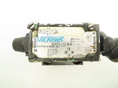 Rexroth LFA32 WEB8-60/V/12-T10 Logic Cartridge Valve Solenoid Control Cover 115V