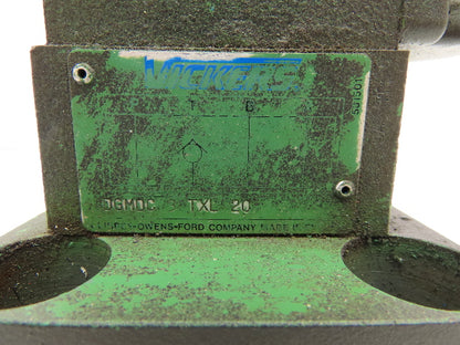 Rexroth LFA32 WEA8-60/V/12 Logic Cartridge Valve Solenoid Control Cover 115V