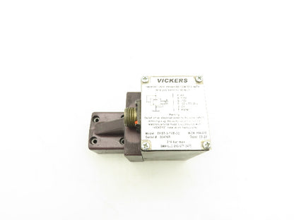 Vickers EHST-3-FVE-30 Proportional Pressure Control Valve