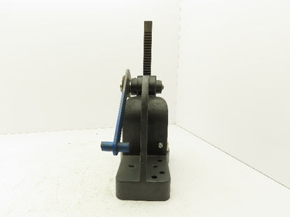Palmgren Model No 1 Modified Bench Top Arbor Press 1 Ton 4" Throat 6" Stroke