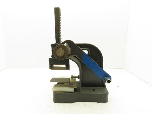 Palmgren Model No 1 Modified Bench Top Arbor Press 1 Ton 4" Throat 6" Stroke