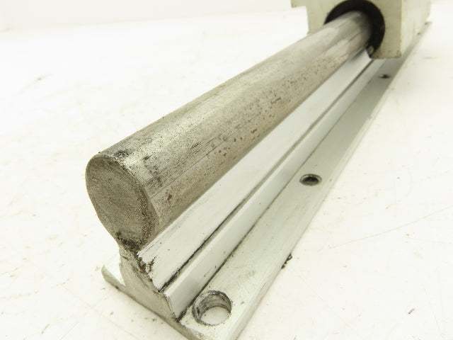 NB TWD 16WUU Open Style Linear Slide Bearing Double Wide 1" x 18" Track