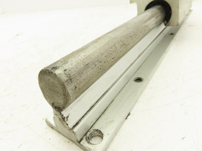 NB TWD 16WUU Open Style Linear Slide Bearing Double Wide 1" x 18" Track