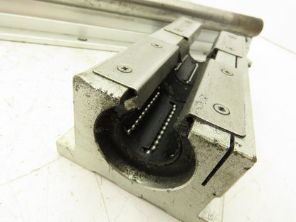NB TWD 16WUU Open Style Linear Slide Bearing Double Wide 1" x 18" Track
