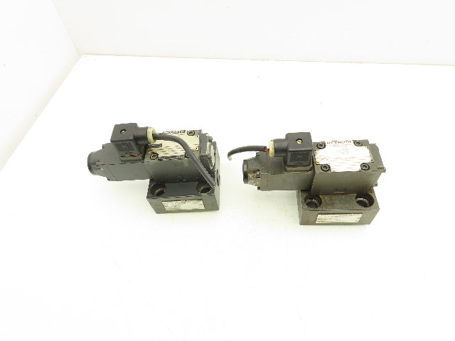 Rexroth LFA25 GWB-60 Logic Cartridge Valve Solenoid Control Cover 24VDC Lot of 2