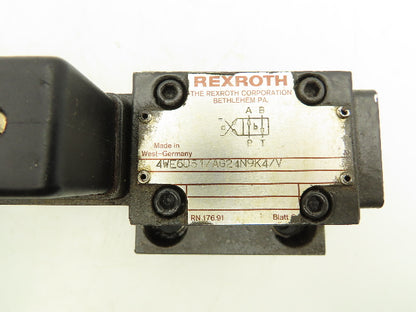 Rexroth LFA25 GWB-60 Logic Cartridge Valve Solenoid Control Cover 24VDC Lot of 2