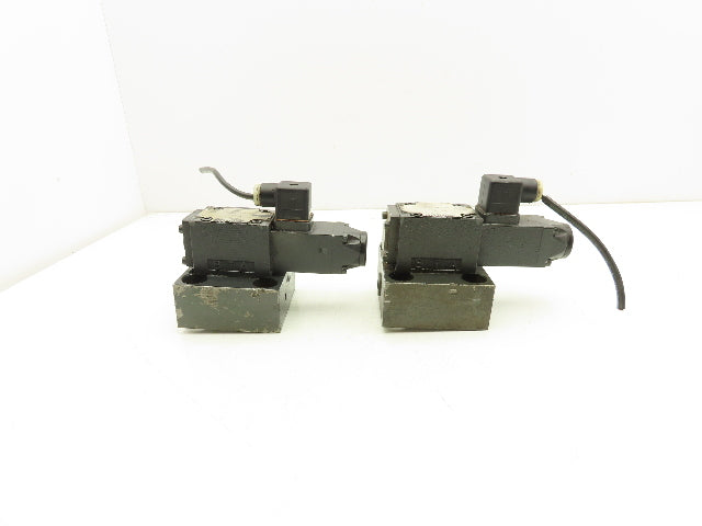 Rexroth LFA25 GWB-60 Logic Cartridge Valve Solenoid Control Cover 24VDC Lot of 2