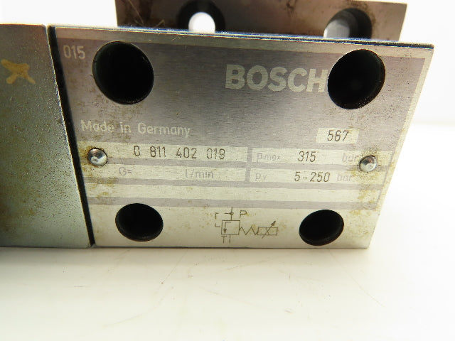Bosch DBETX 1X/250G24 8NZ4M Proportional Pressure Relief Valve 24VDC 0811402019