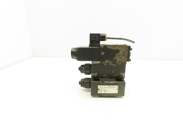 Rexroth LFA25 DBU2B2-60 Logic Valve Cover Solenoid Control 4WE6D51/AG24N9K4/V